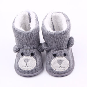 Wholesale autumn winter new bear knitting plus baby shoes, toddler shoes, baby shoes, boots