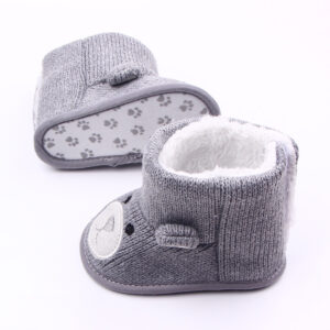 Wholesale autumn winter new bear knitting plus baby shoes, toddler shoes, baby shoes, boots