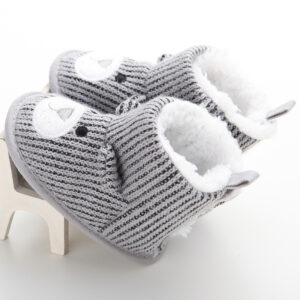 Wholesale autumn winter new bear knitting plus baby shoes, toddler shoes, baby shoes, boots